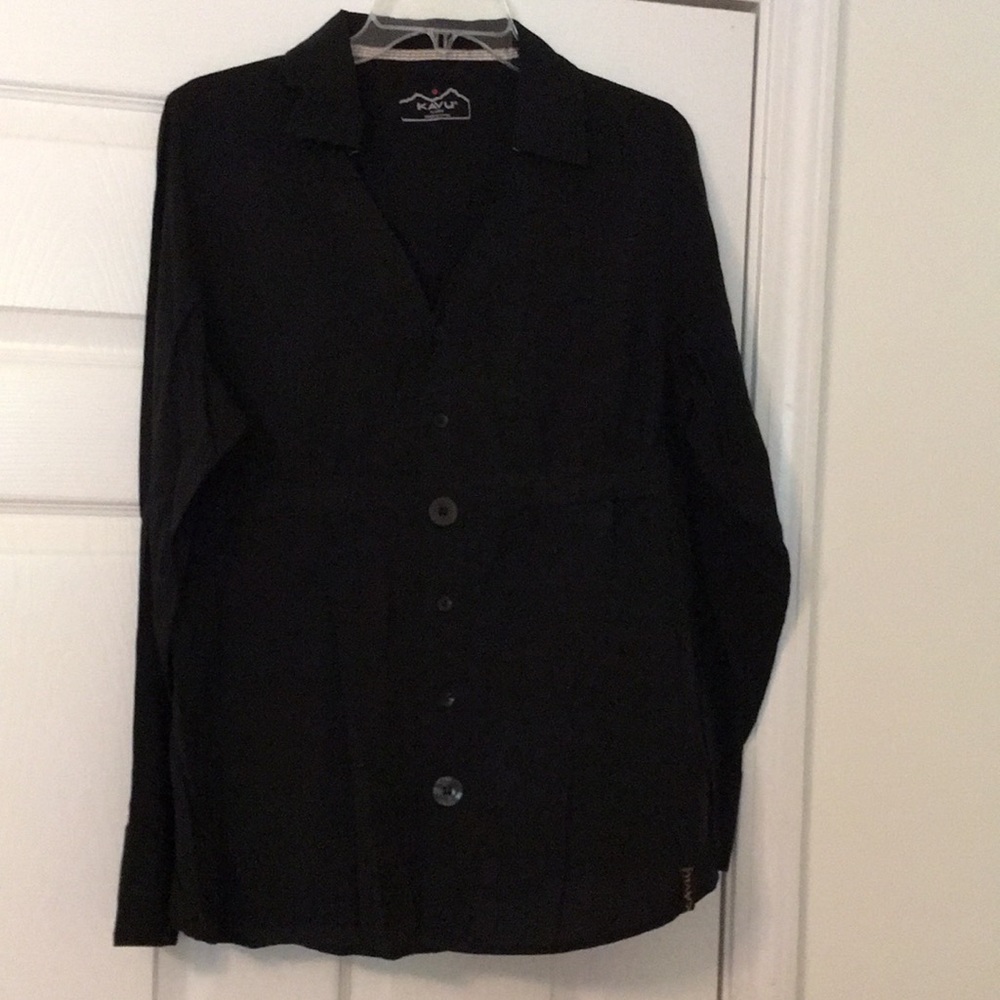 KABU black blouse